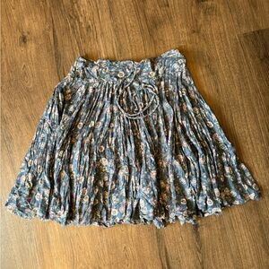 American Eagle Outfitters Floral A-Line Skirt